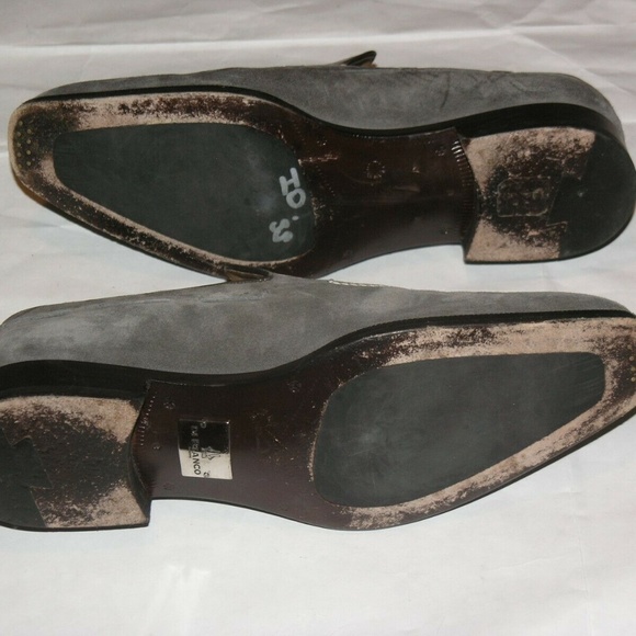 Scarpe Di Bianco Hand Made Suede Leather Loafers - Picture 8 of 9